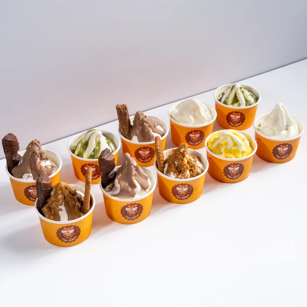 Box Ice Cream 10 Cups Small