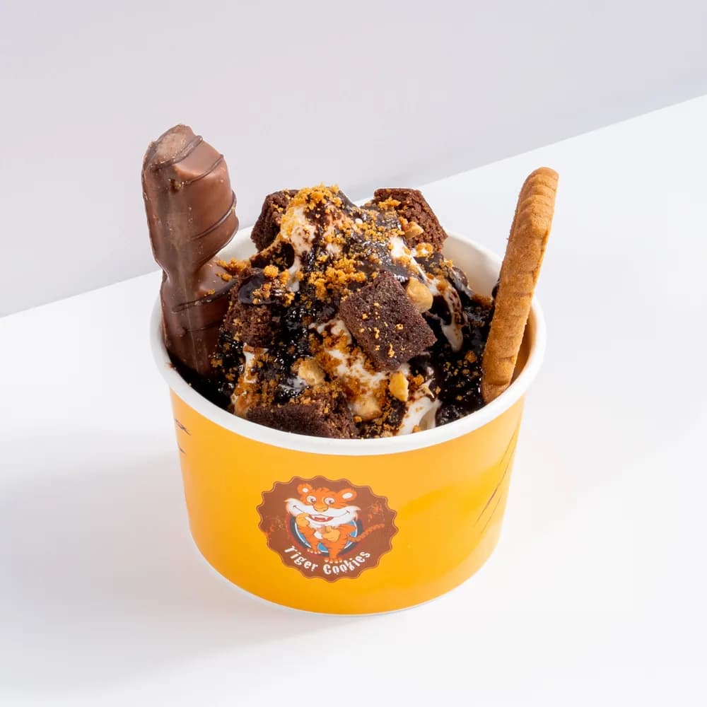 Brownie Volcano Ice Cream