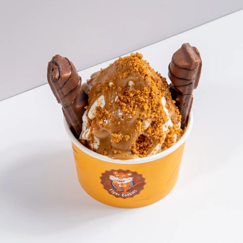 Kinder Lotus Ice Cream