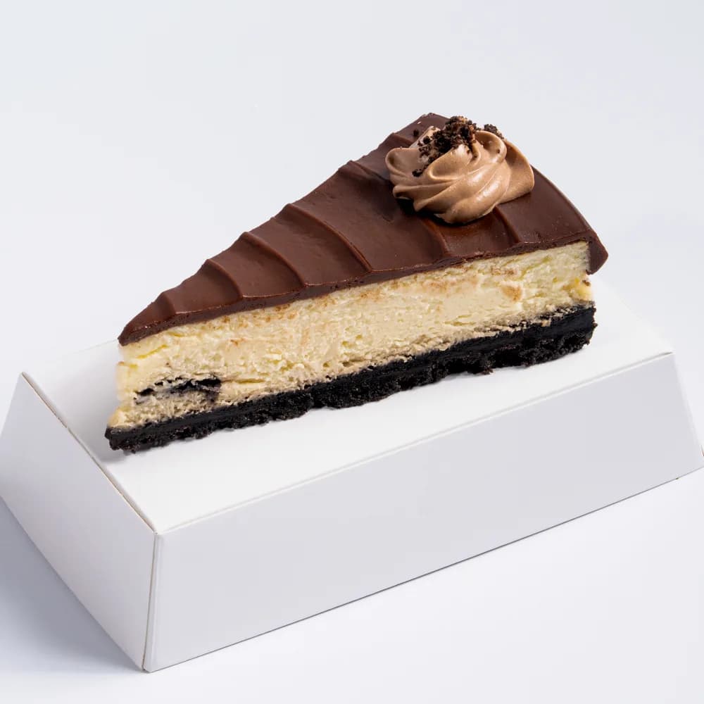 Nutella Cheesecake Slice