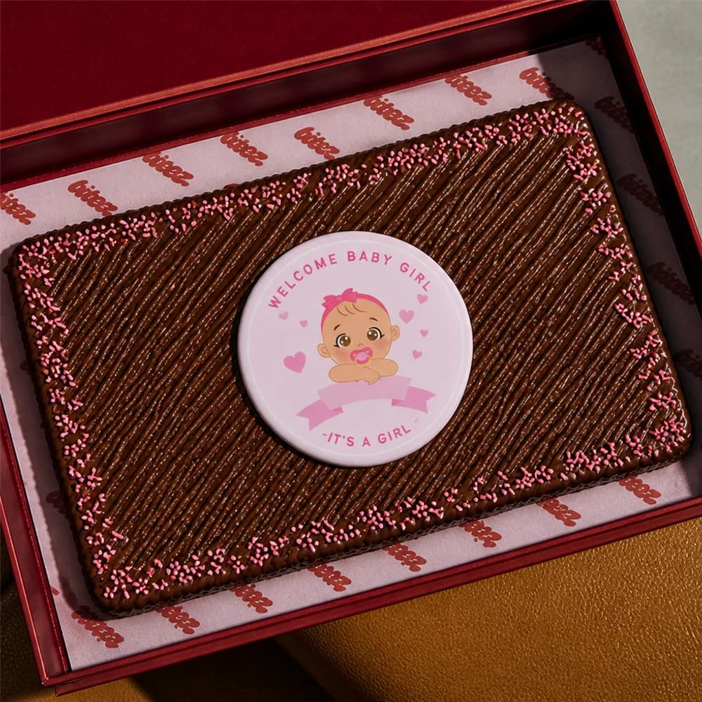 It's A Girl Brownie