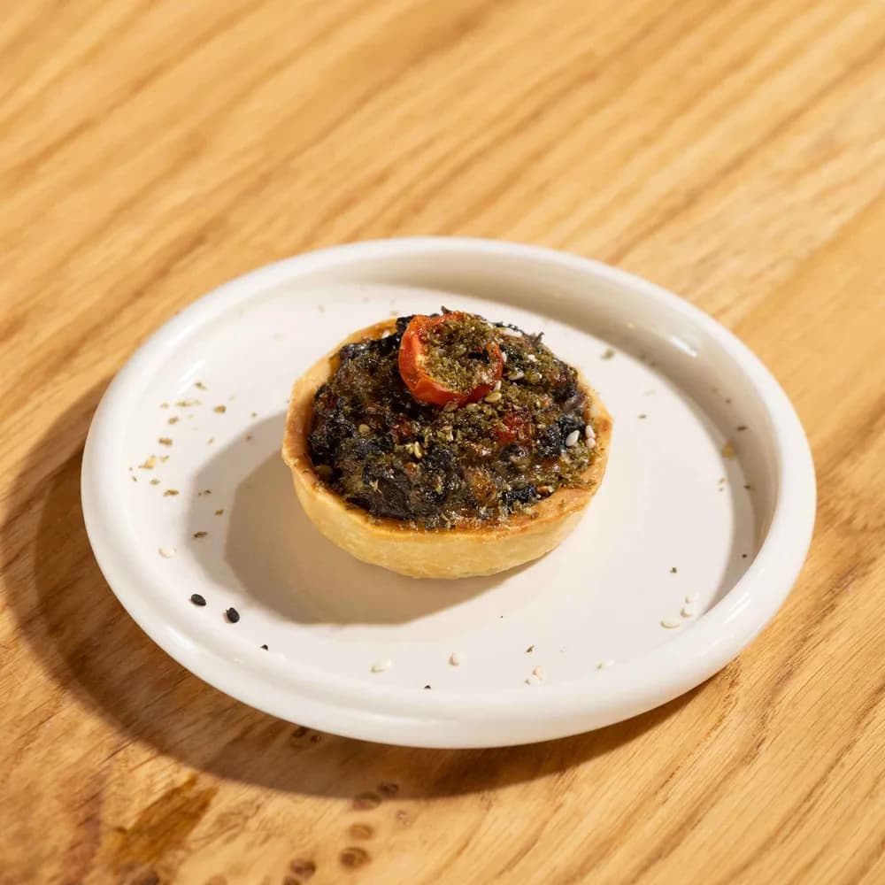 Mix Mushroom & Cheddar Quiche