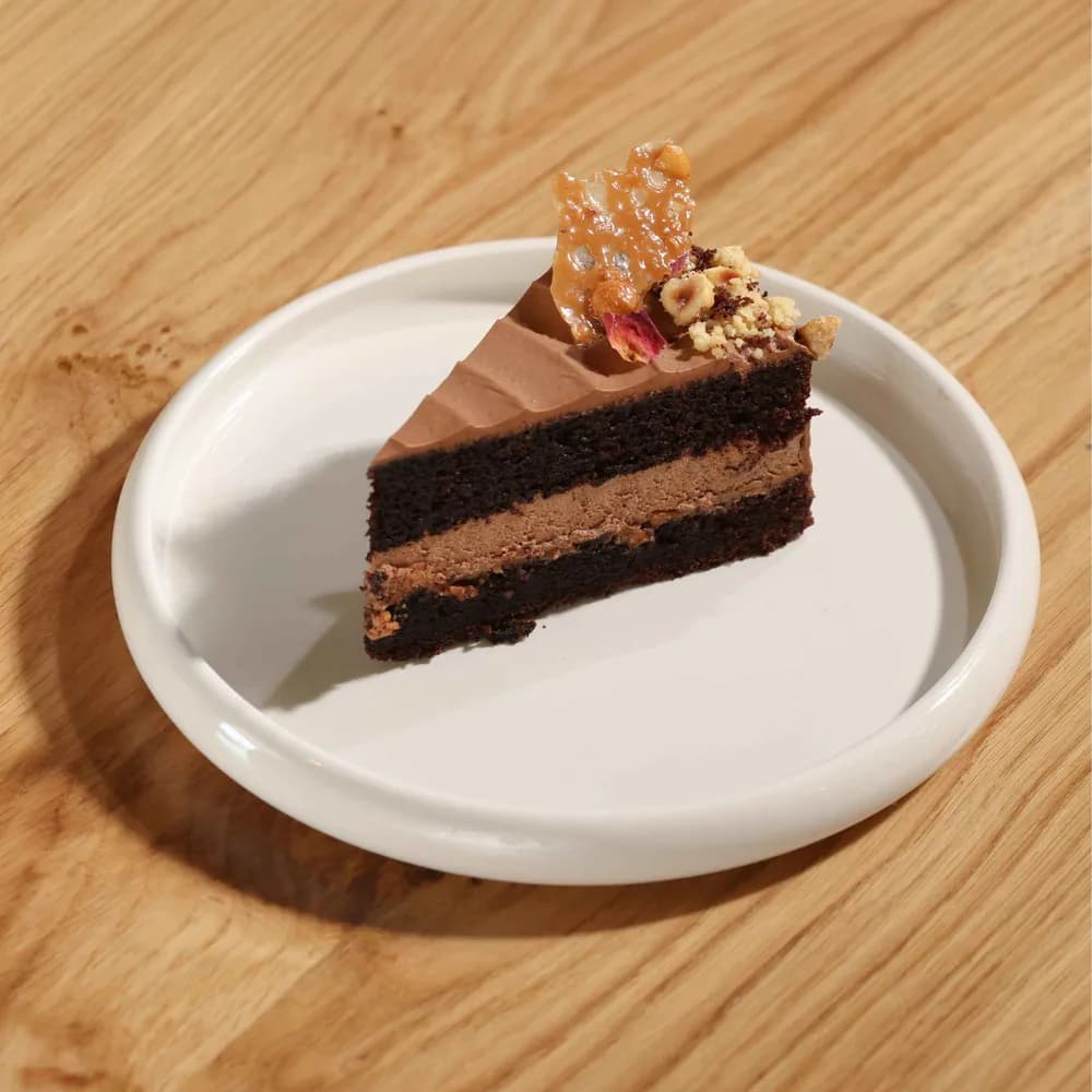 Hazelnut Crunch Chocolate Cake